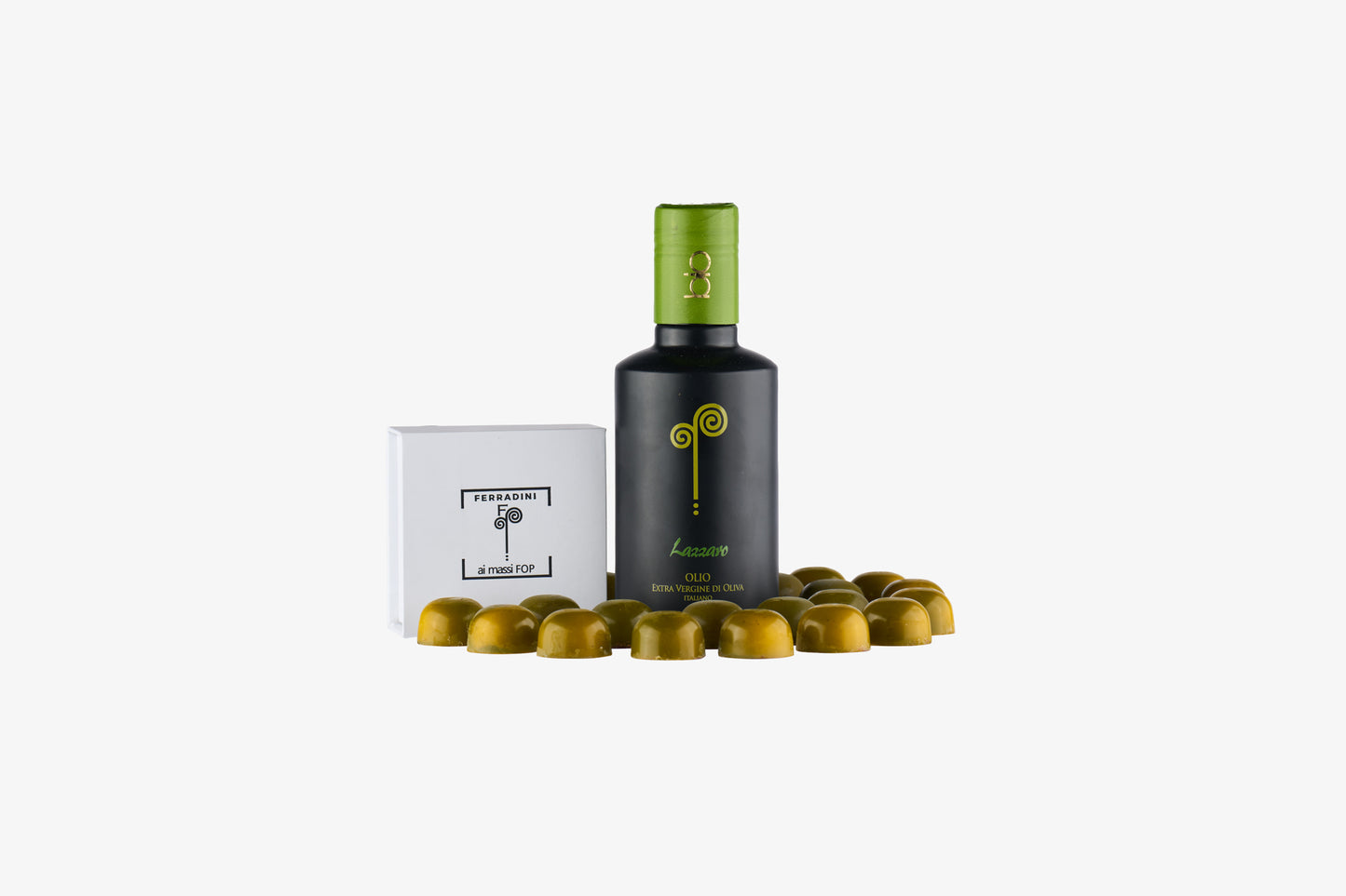 Praline all'Olio EVO con Scatola 4 pezzi