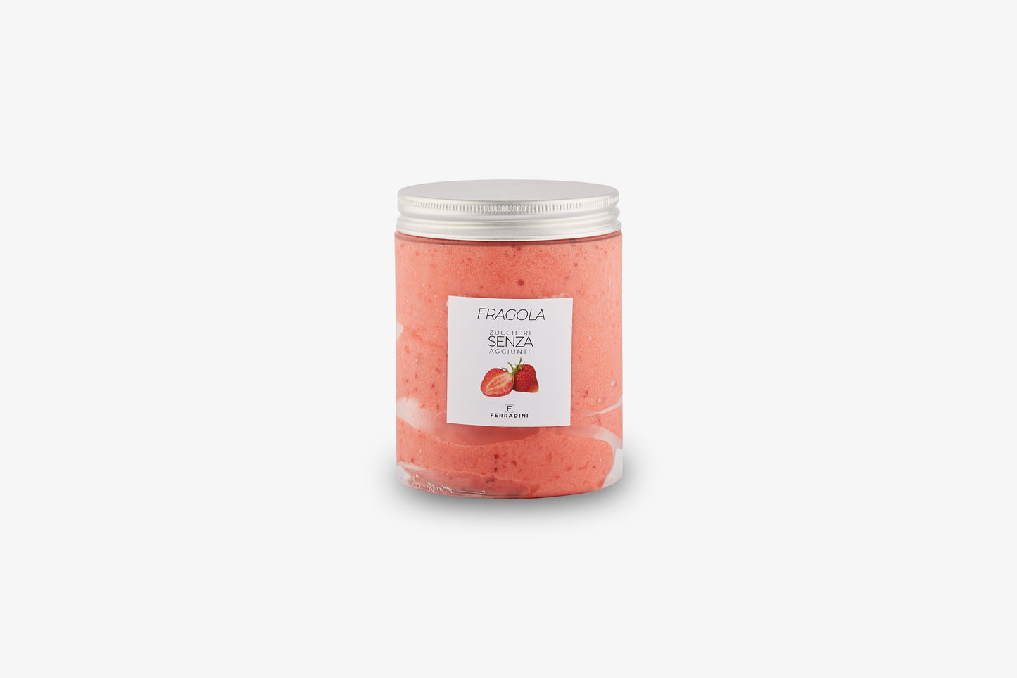 Barattolino Gelato gusto Fragola