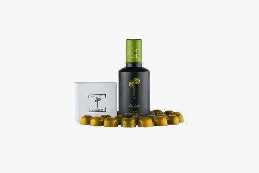 Praline all'Olio EVO con Scatola 4 pezzi